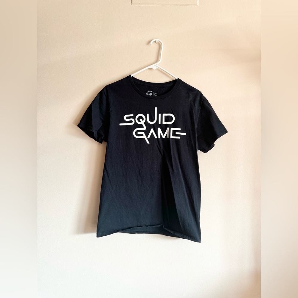Squid game black T-shirt (men’s small)